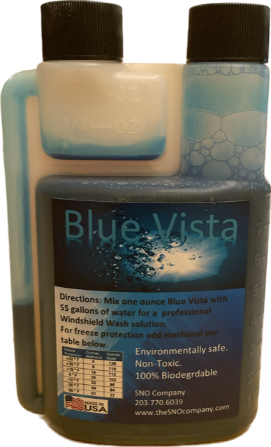Windshield washer fluid concentrate Makes 440 Gallons – Blue Vista