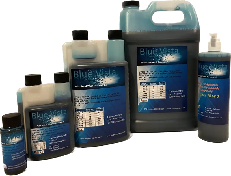  Blue Vista Super Concentrate Windshield Washer Fluid Concentrate  Makes 440 Gallons! : Automotive